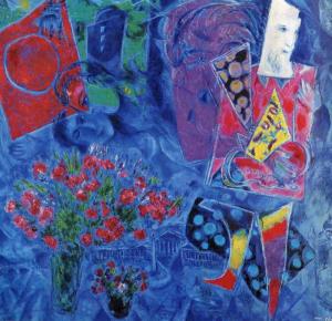 Marc Chagall, le Magicien, 1968, collection privée