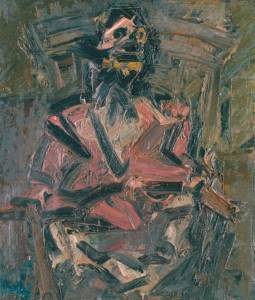 Frank Auerbach, J.Y.M. Seated N° 1, 1981 Tate Britain, Londres